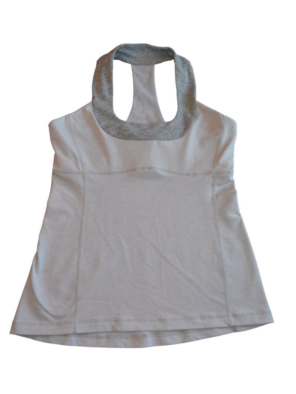 Lululemon Scoop Neck Tank Light Luon® – Heathered Cool Gray Size 10